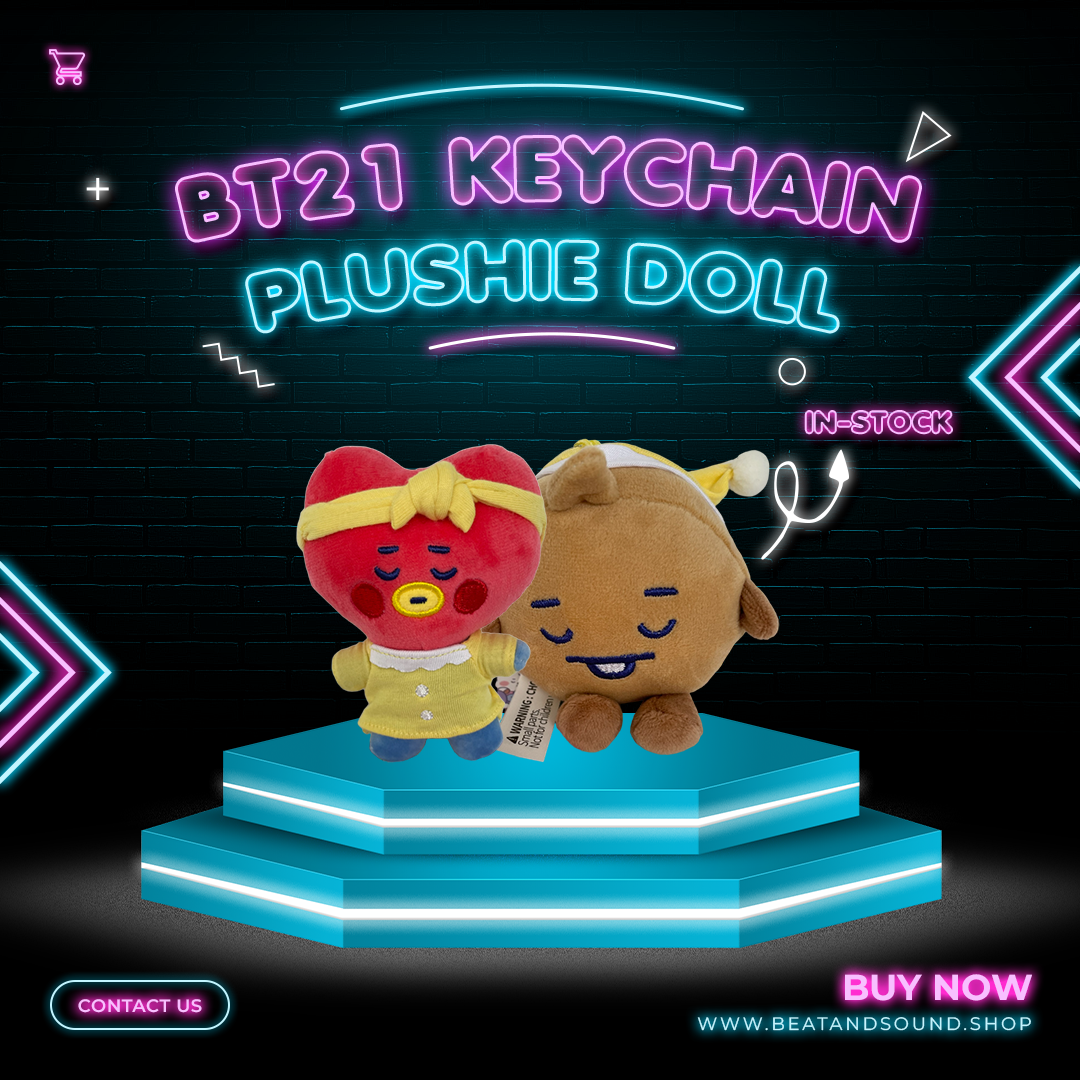 BTS - BT21 KEYCHAIN PLUSHIE DOLL